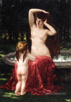  Beckwith Peintre - Sylvan Toilette Impressionniste James Carroll Beckwith